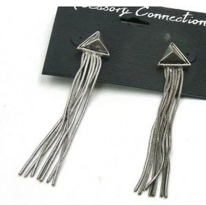 ✔️New Fashion Metal Tassel Stud Earrings